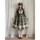 Miss Point Forest Picture Book 3.0 Lantern Sleeve Short and Long Sleeve OP(Reservation/3 Colours/Full Payment Without Shipping)